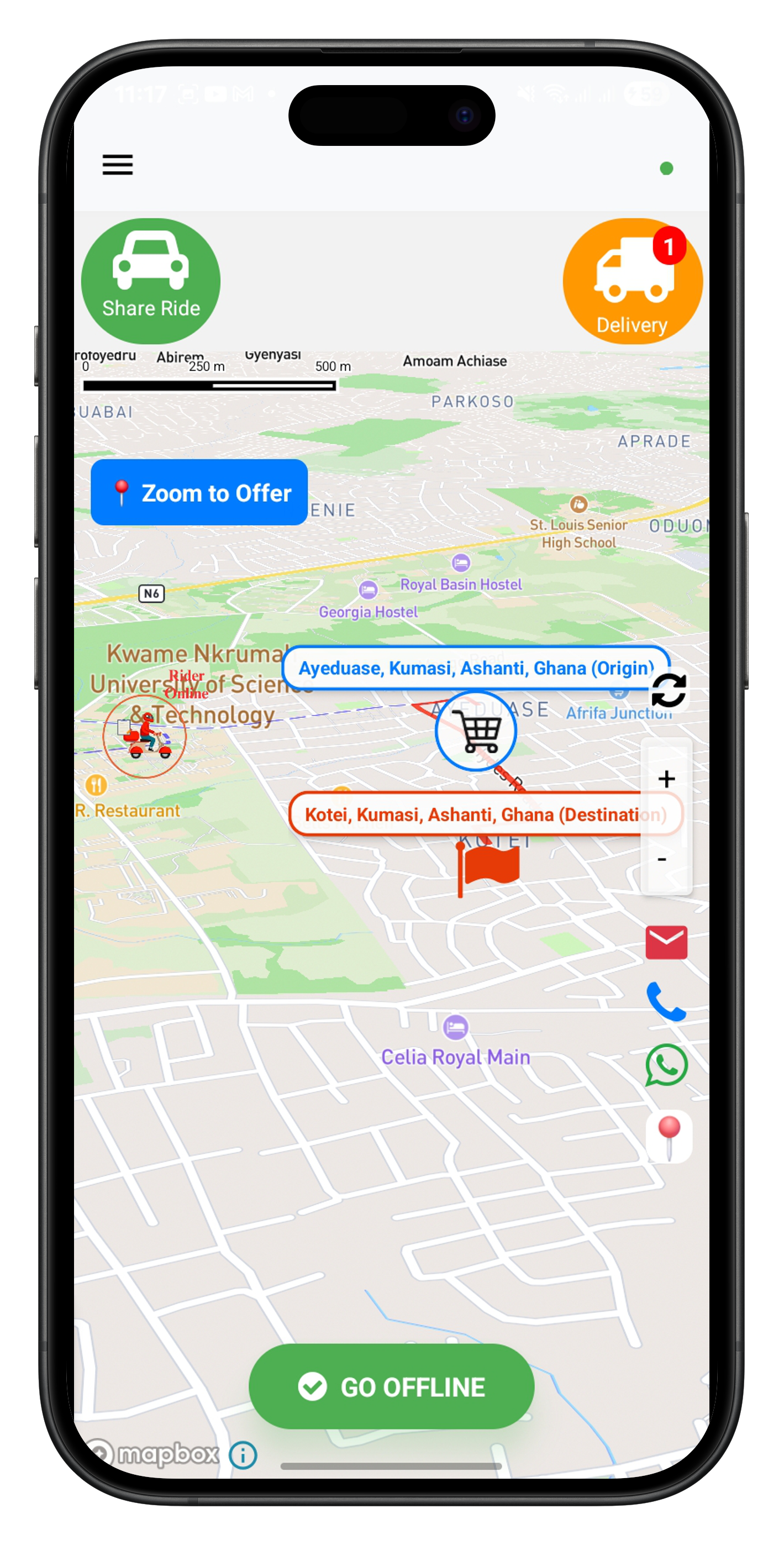 Live Tracking